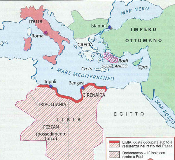Teatro della guerra italo-libica