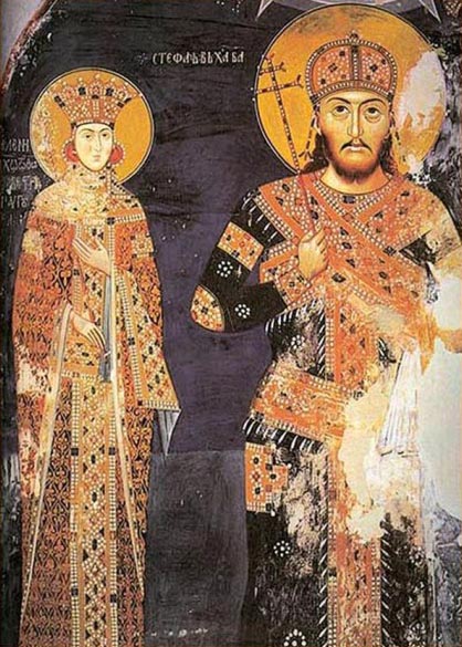 Dušan e la moglie