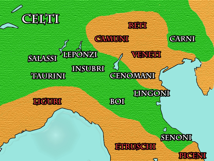 Popolazioni della Gallia Cisalpina