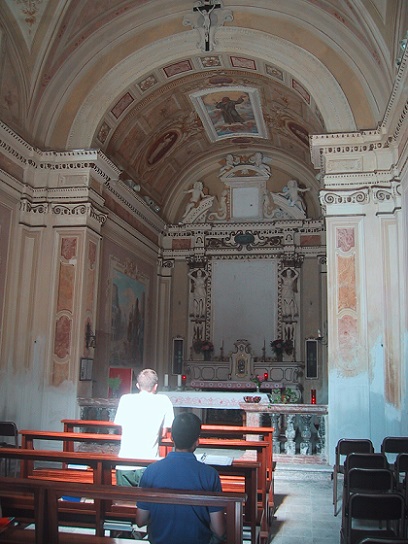 Santuario di San Miro, interno