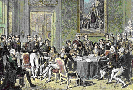 I delegati al Congresso di Vienna