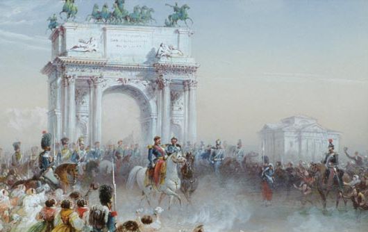 Ingresso a Milano di Vittorio Emanuele II e Napoleone III