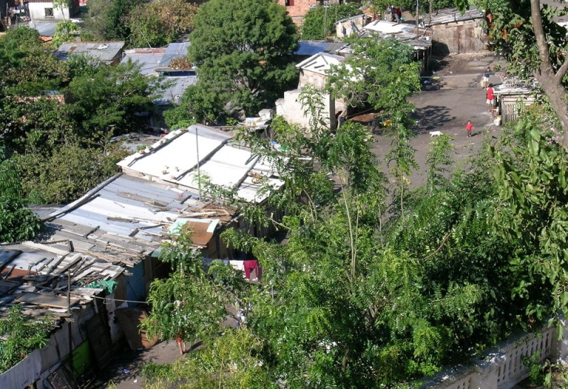 Quartiere povero di Asunción